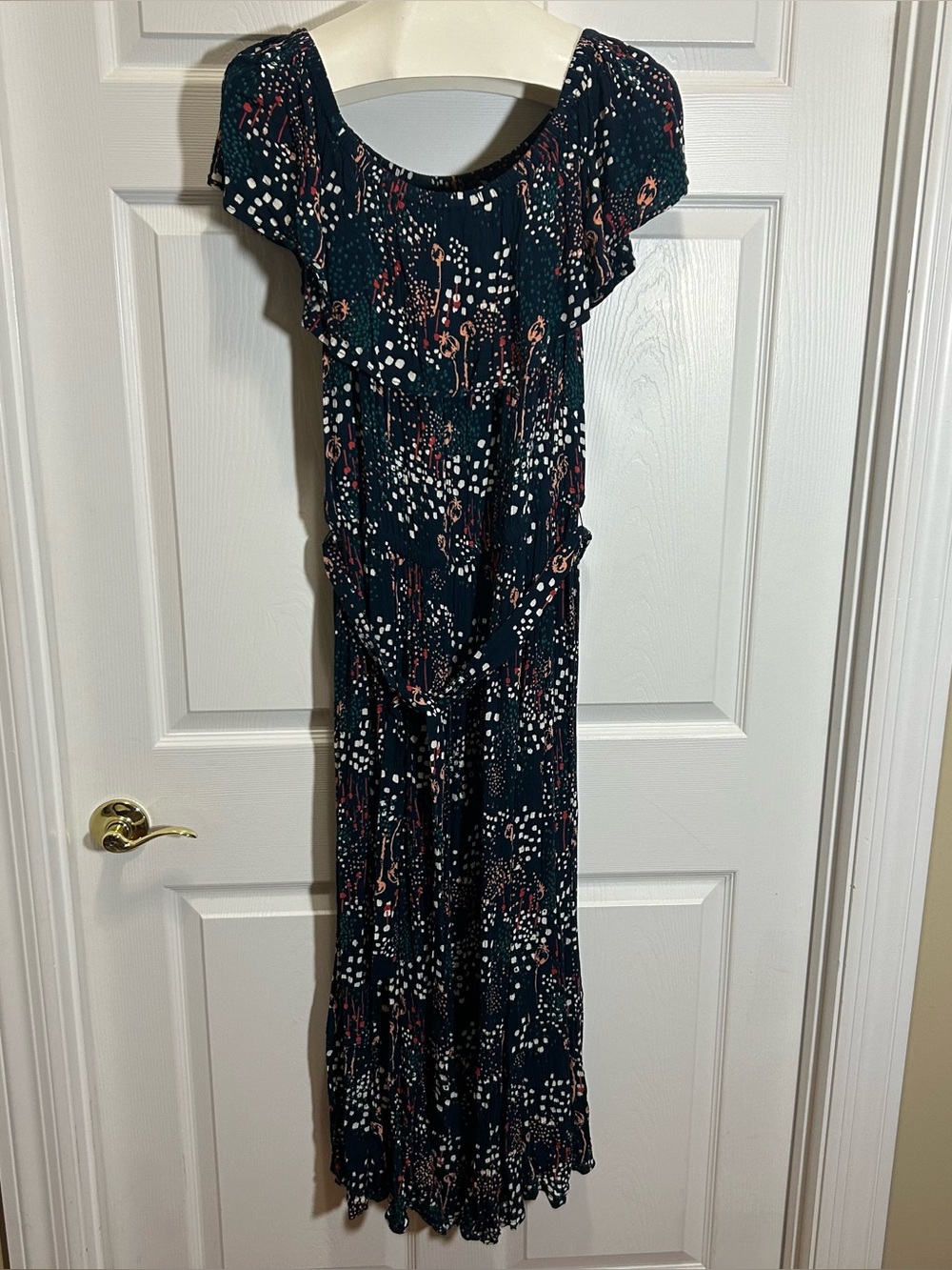 Margaux Riviera Women's Navy Floral Maxi Dress